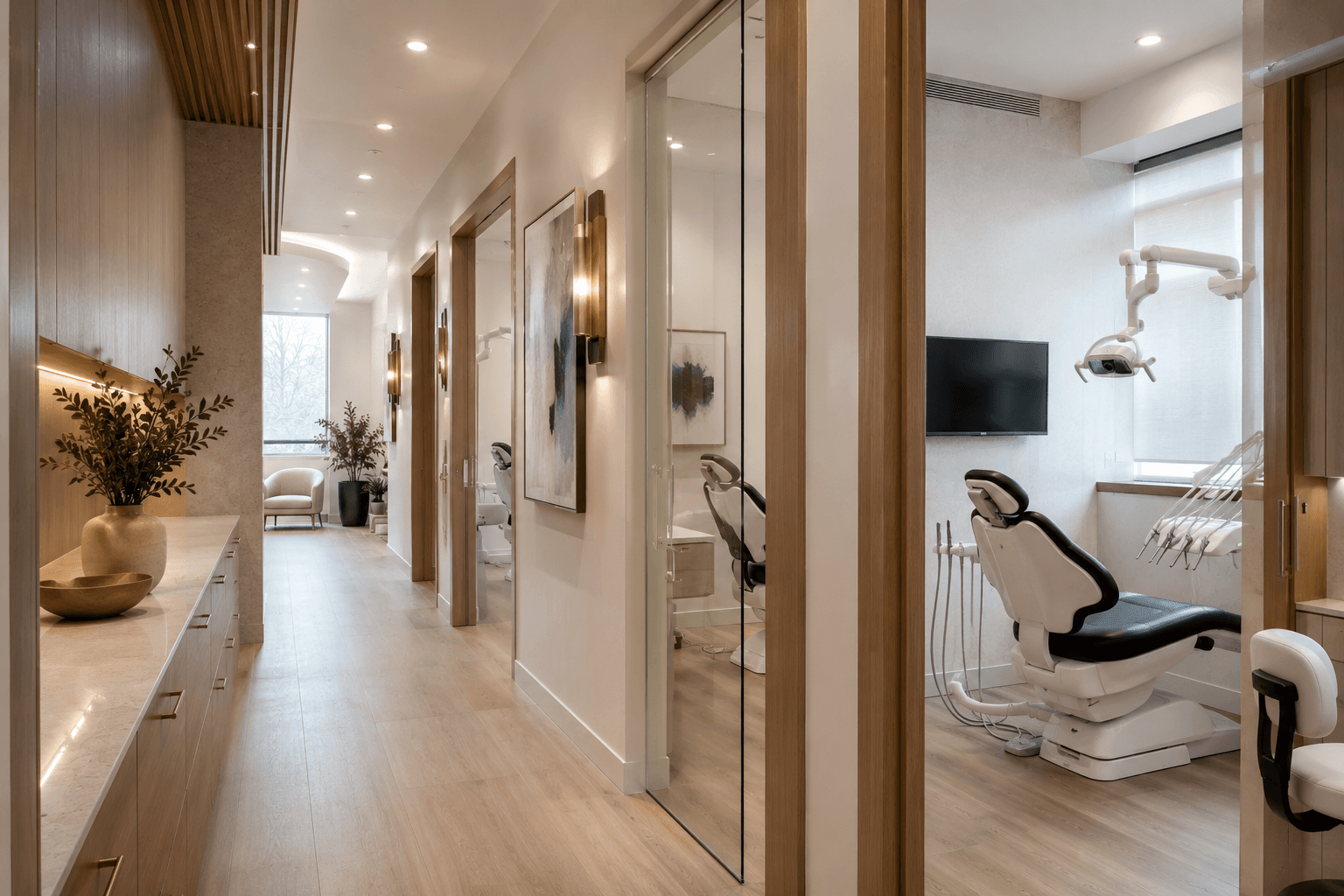 Treatment suite